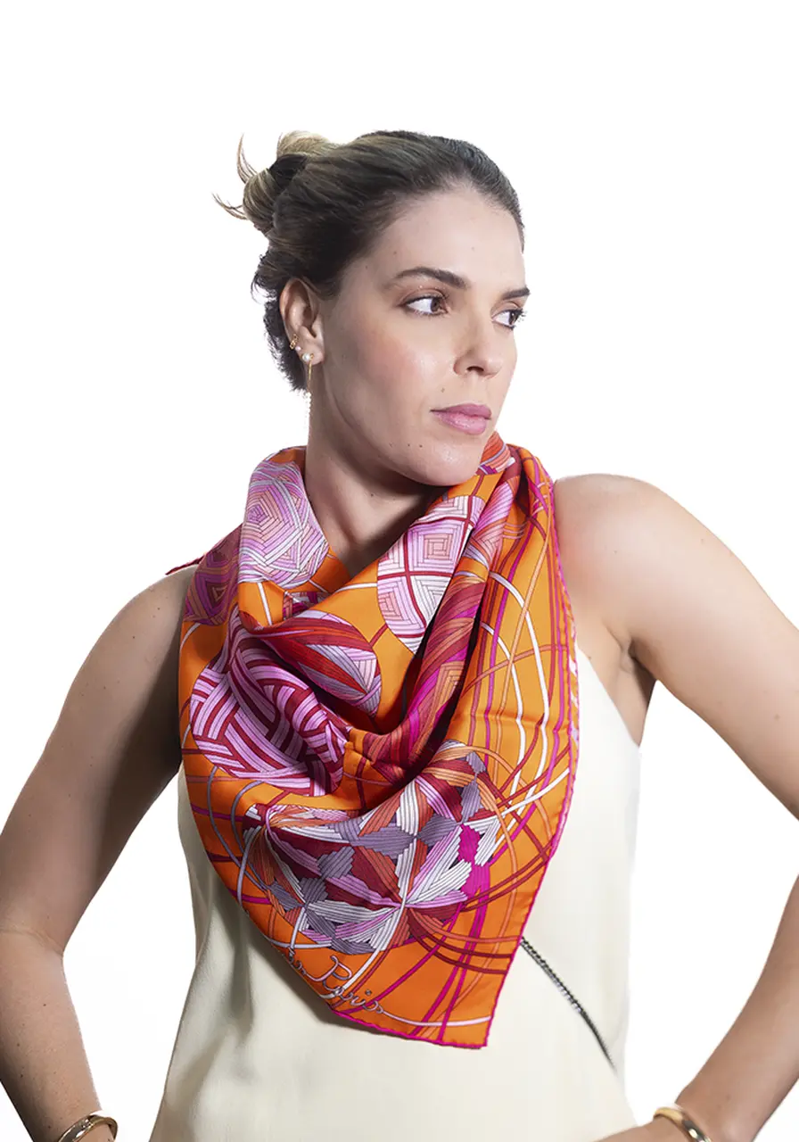 Lenço Hermès Silk