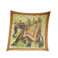 Lenço Hermès Silk Plissado - imagem 1