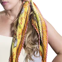 Lenço Hermès Silk Plissado - imagem 2