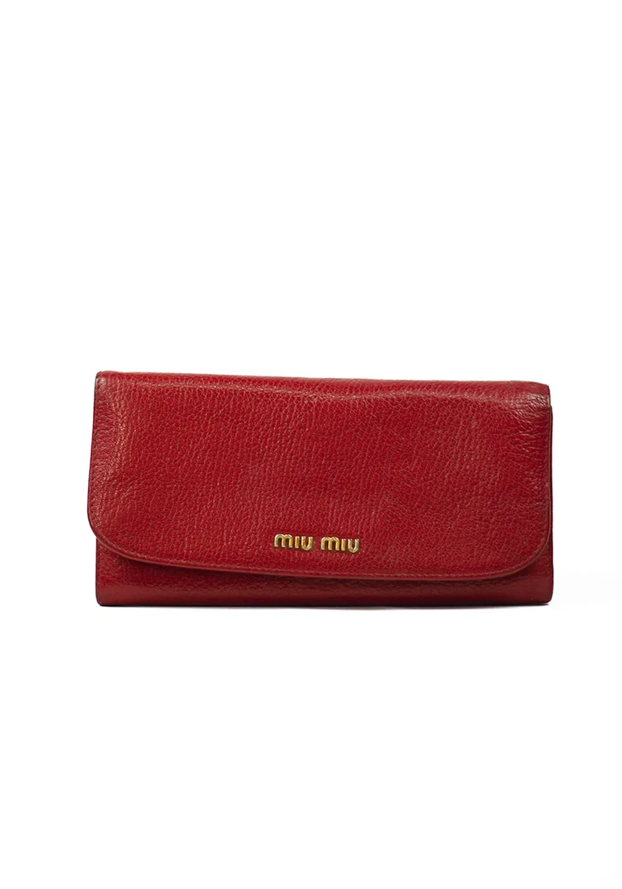 Carteira Miu Miu Continental