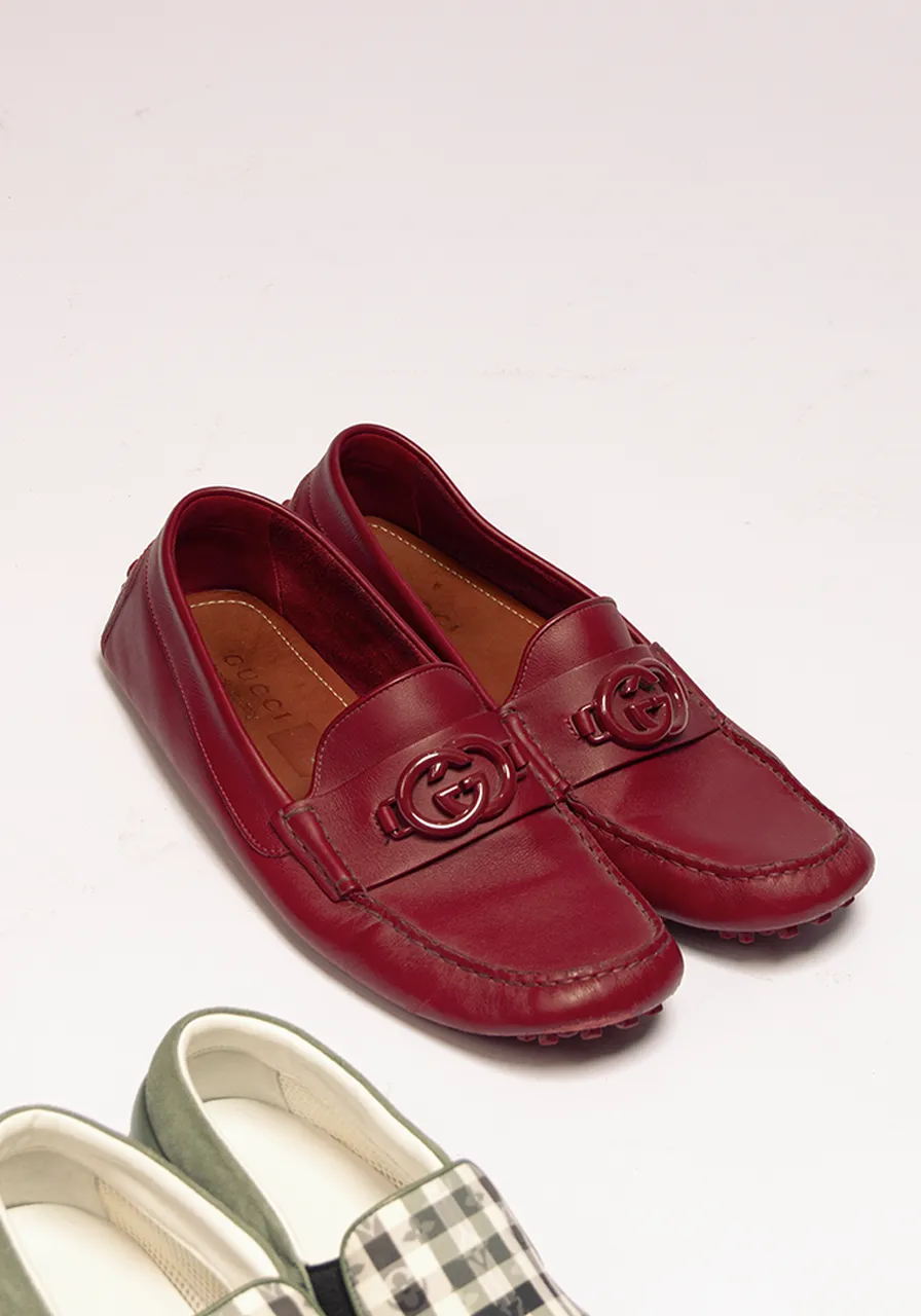 Mocassim Gucci Interlocking G 