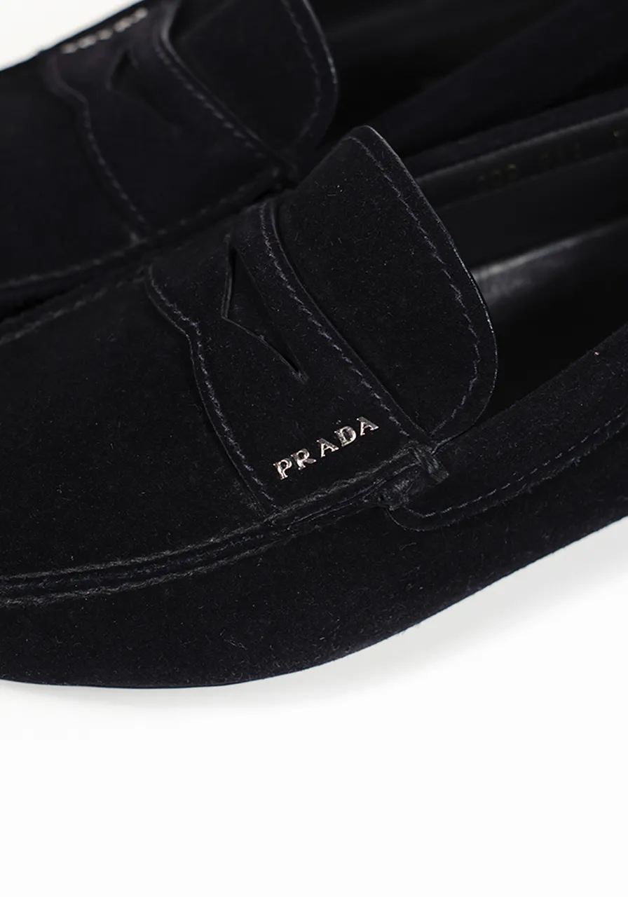 Mocassim Prada Camurça 