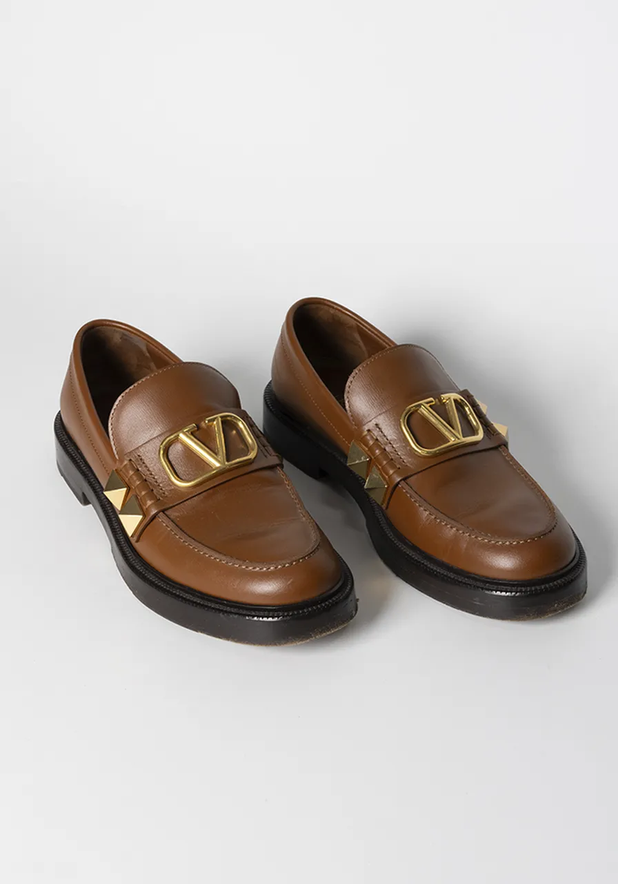 Mocassim Valentino Garavani Stud 