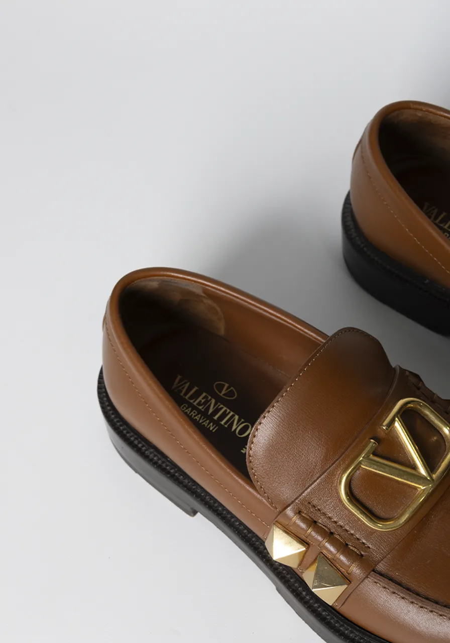 Mocassim Valentino Garavani Stud 