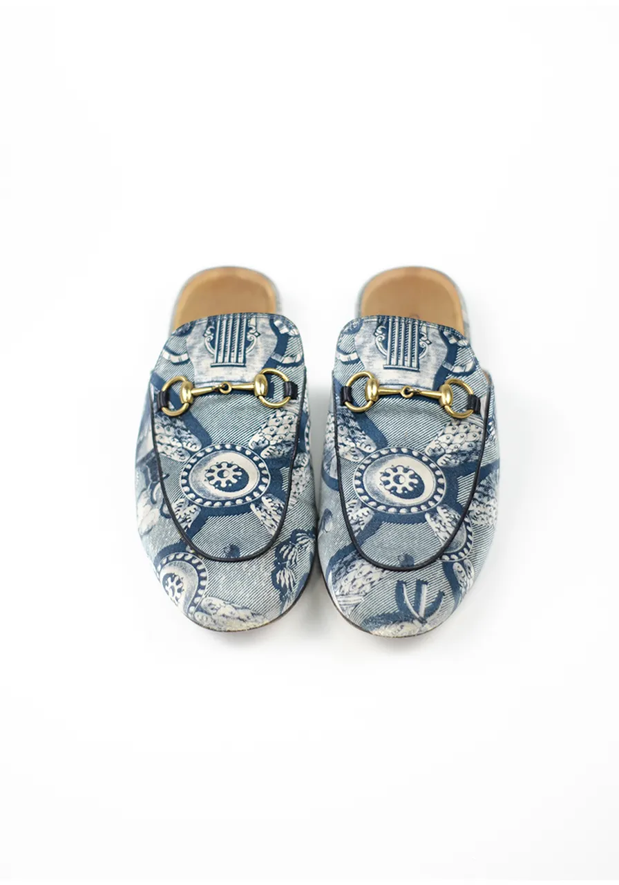 Mule Gucci Princetown Cetim