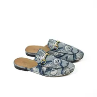 Mule Gucci Princetown Cetim - imagem 3