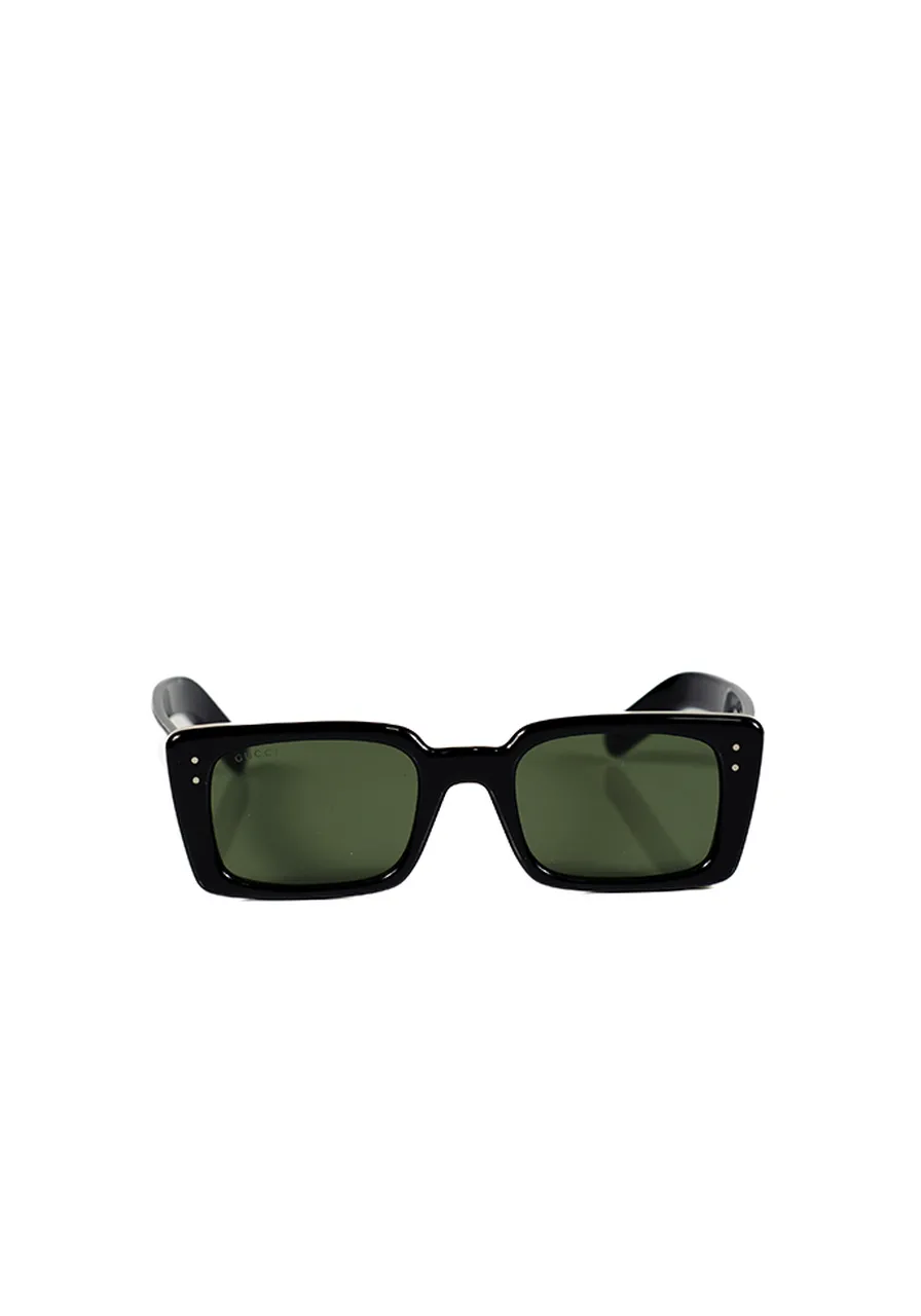 Óculos de Sol Gucci Green Rectangular 