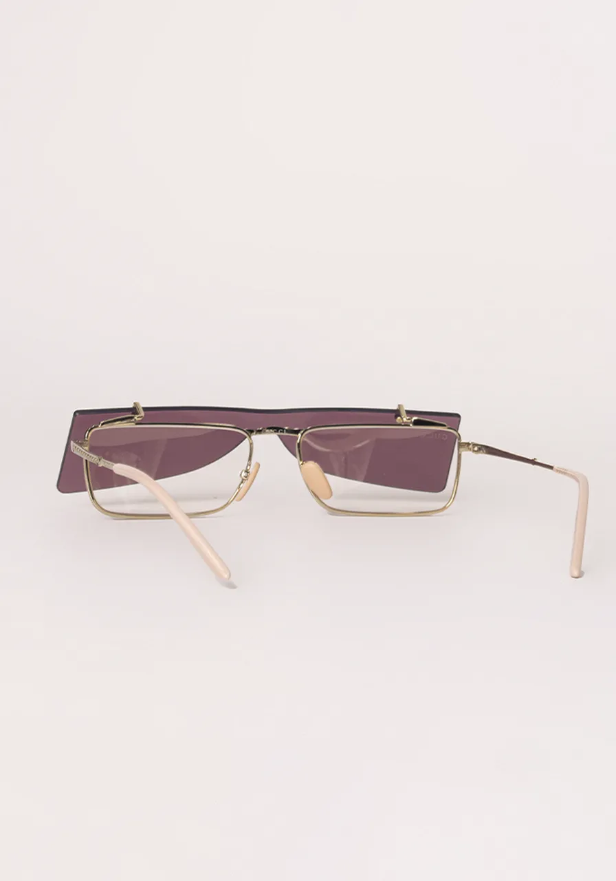 Óculos de Sol Gucci Pink Golden 