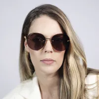 Óculos de Sol Gucci Redondo - imagem 6