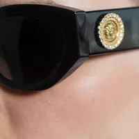 Óculos de Sol Versace Gatinho Black Angel  - imagem 3