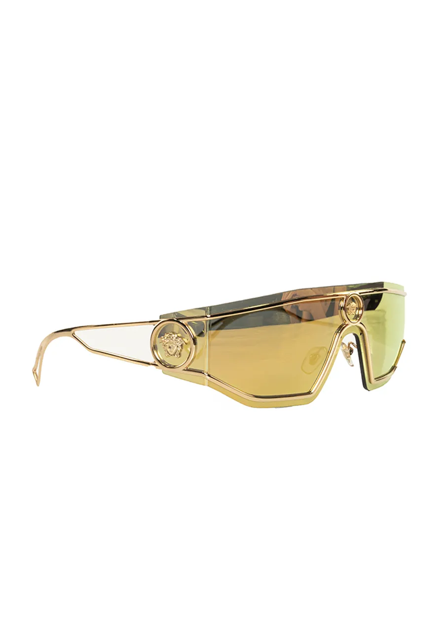 Óculos de sol Versace Gold 