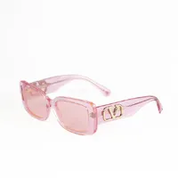 Óculos de Sol Valentino Pink Transparent VLogo - imagem 1