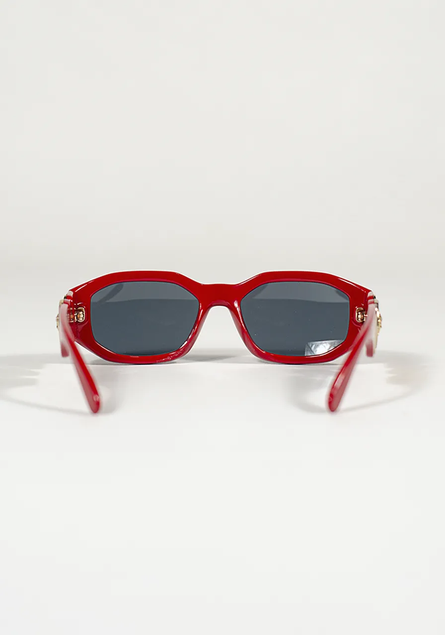 Óculos de Sol Versace Vermelho 