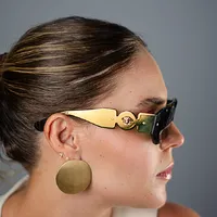 Óculos de Sol Versace Retangular  - imagem 4