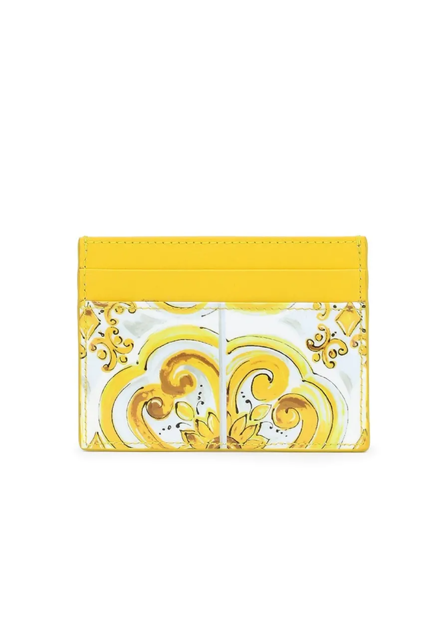 Porta-cartões Dolce & Gabbana Majolica