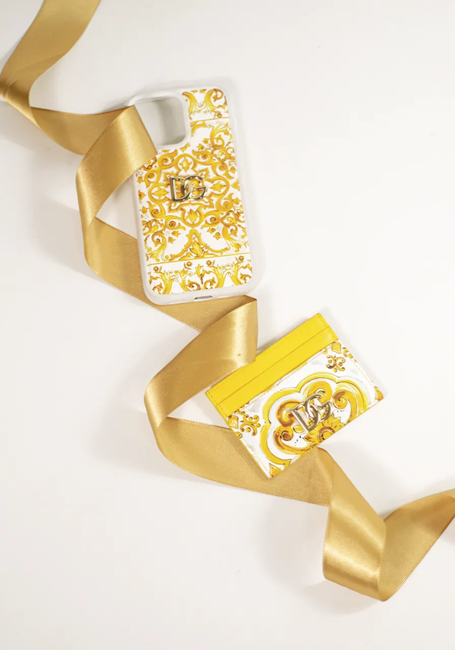 Porta-cartões Dolce & Gabbana Majolica