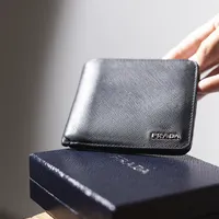 Carteira Prada Saffiano Preta - imagem 2