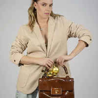 Prada Spazzolato Top Handle - imagem 3