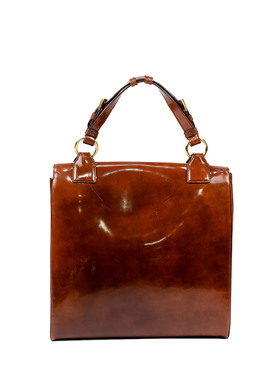 Prada Spazzolato Top Handle