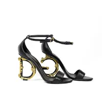 Sandália Dolce & Gabbana Keira Com Logo Barroco  - imagem 1