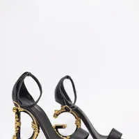 Sandália Dolce & Gabbana Keira Com Logo Barroco  - imagem 3