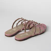 Sandalia Flat Valentino Rockstud  - imagem 3
