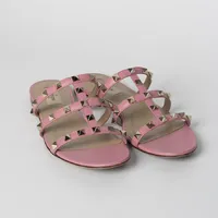 Sandalia Flat Valentino Rockstud  - imagem 4
