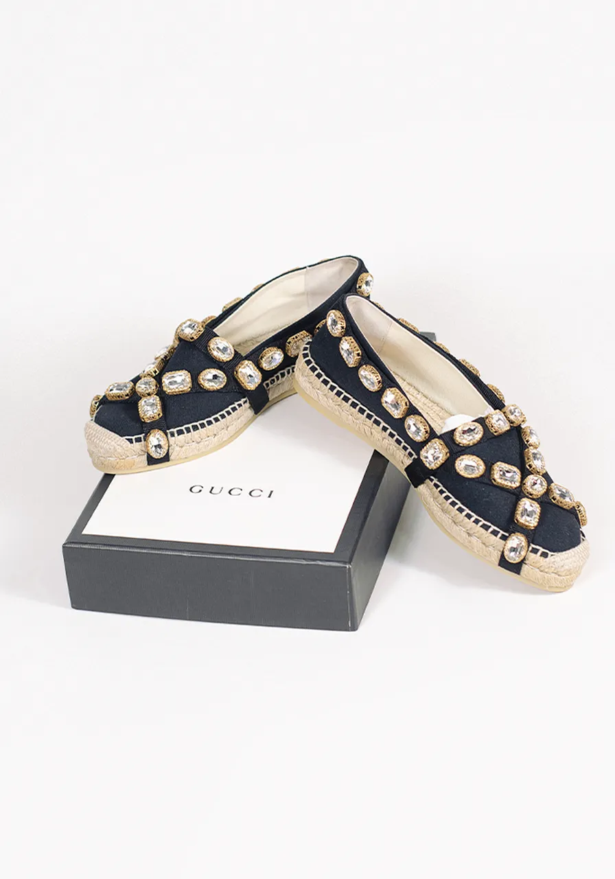 Sandália Gucci Espardrilles 