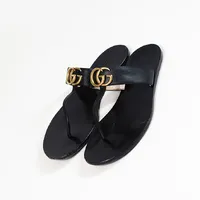 Sandália Gucci GG Preta  - imagem 4