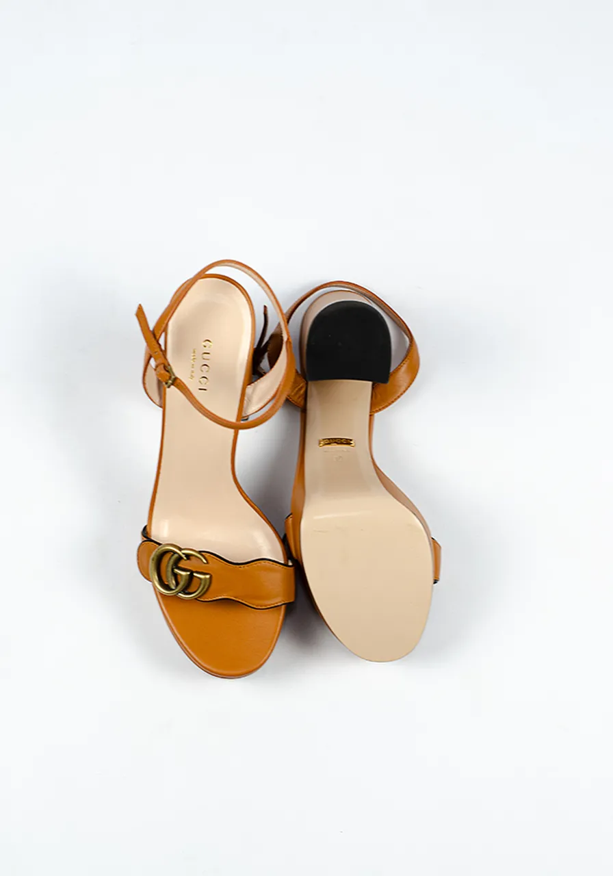 Sandália Gucci GG Plataforma