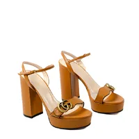 Sandália Gucci GG Plataforma - imagem 1