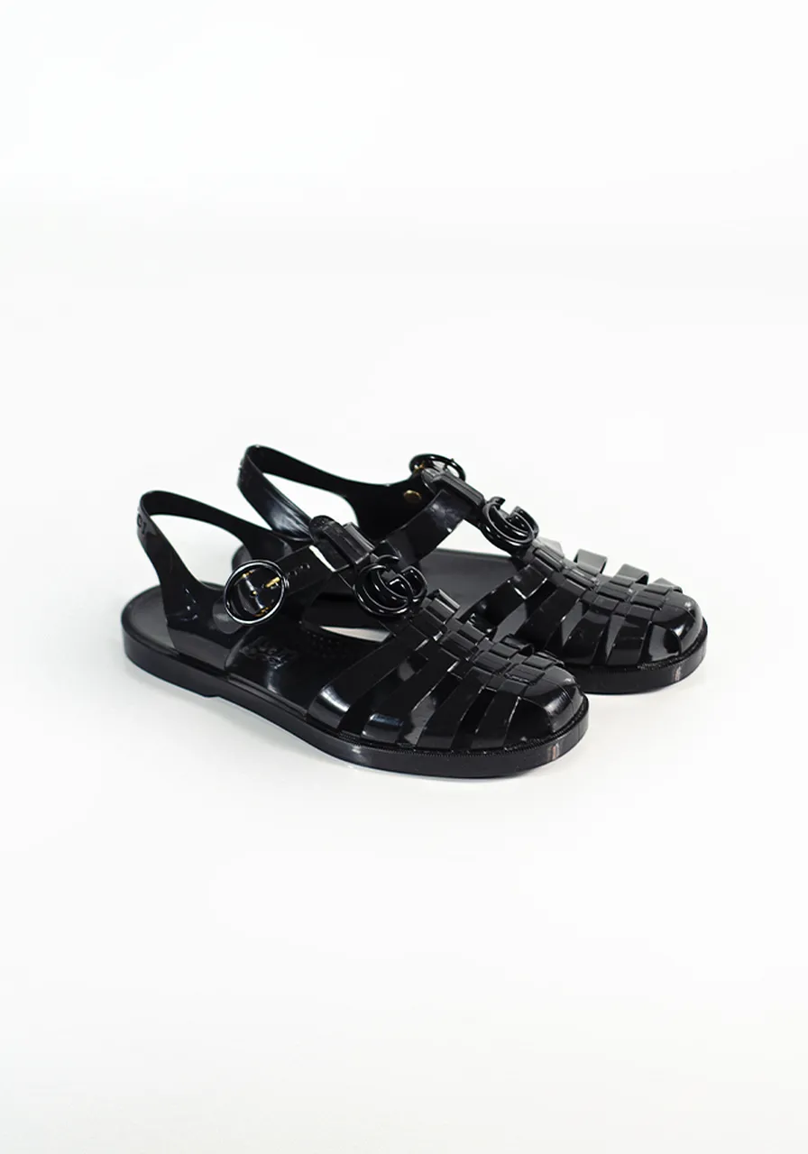 Sandália Gucci GG Rubber 