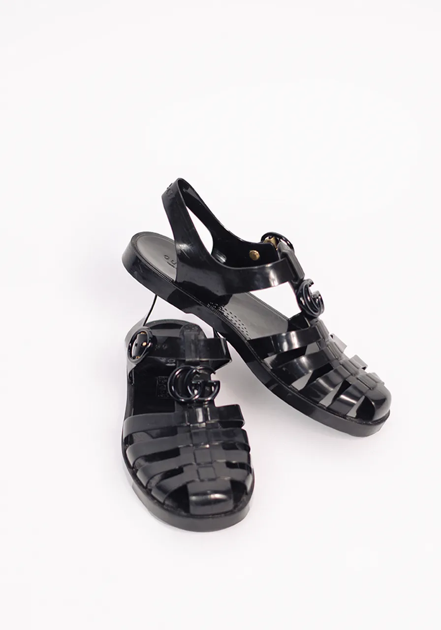 Sandália Gucci GG Rubber 