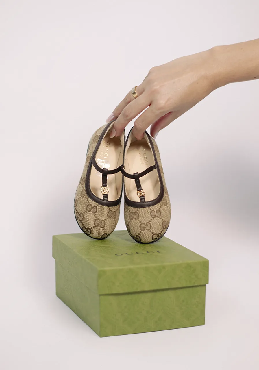 Sandália Gucci Kids