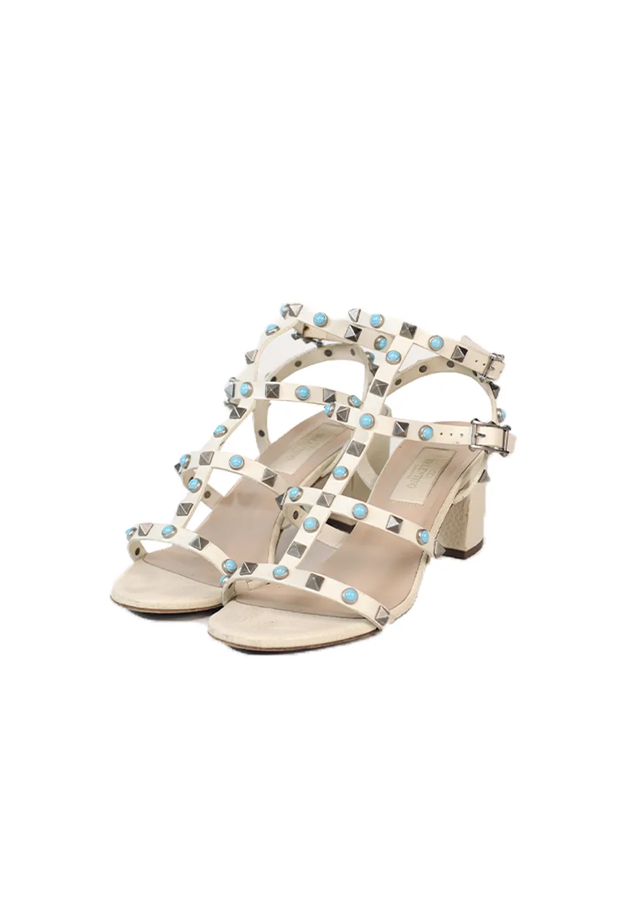 Sandália Valentino Garavani Cage Olivia
