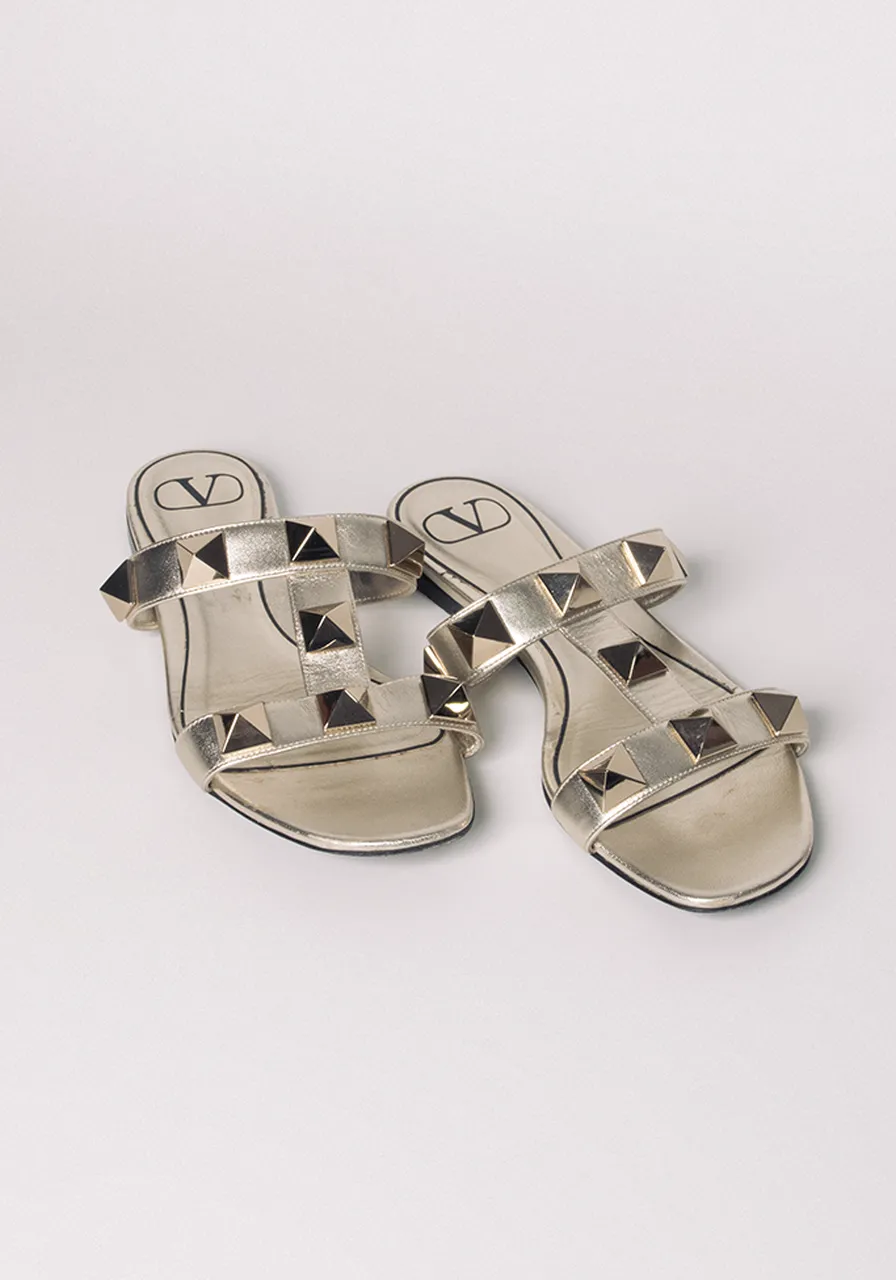 Sandália Valentino Garavani Roman Stud 