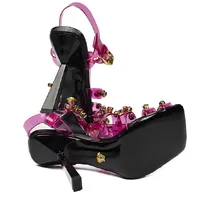 Sandália Versace Lauren Com Cristal - imagem 5