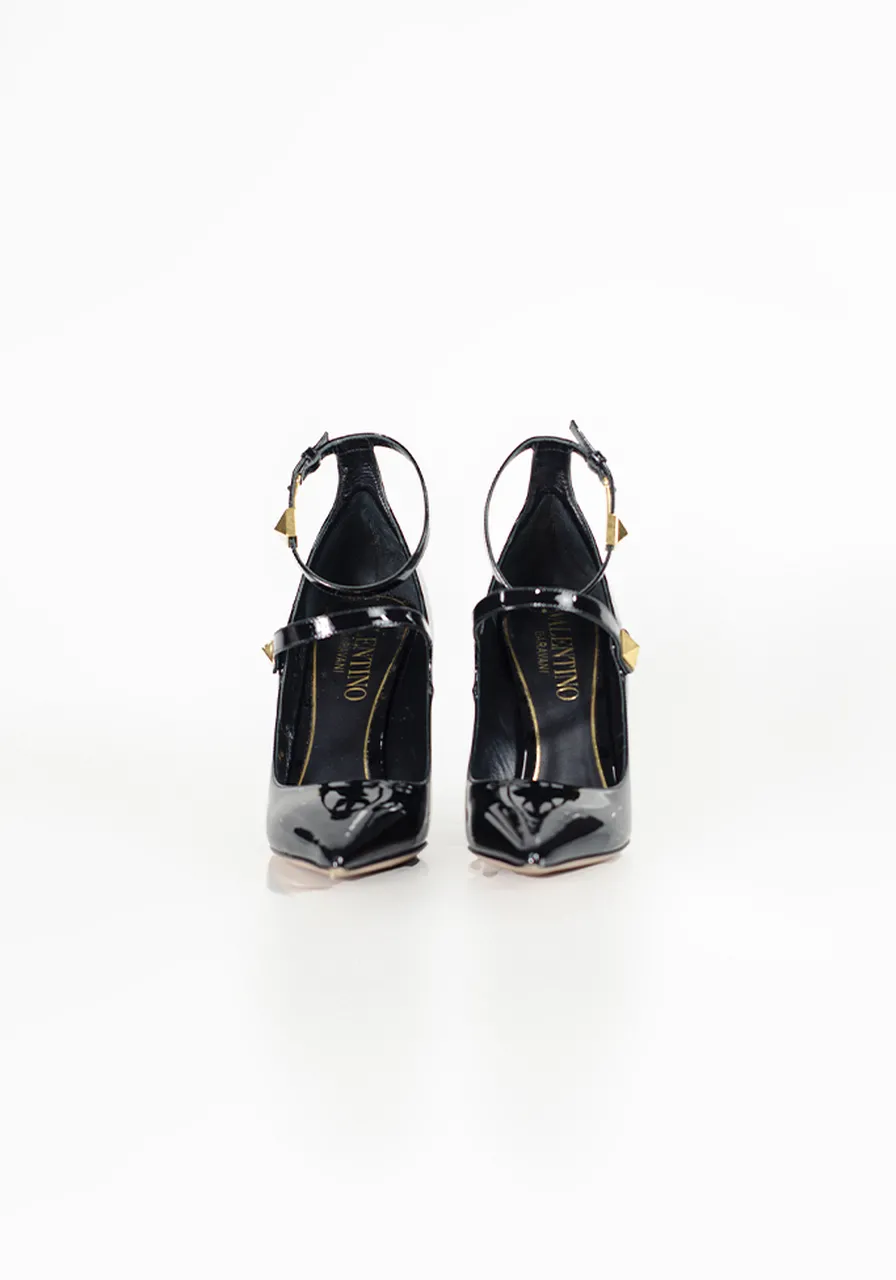 Sapato Valentino Garavani Women's Tiptoe Patent Leather 