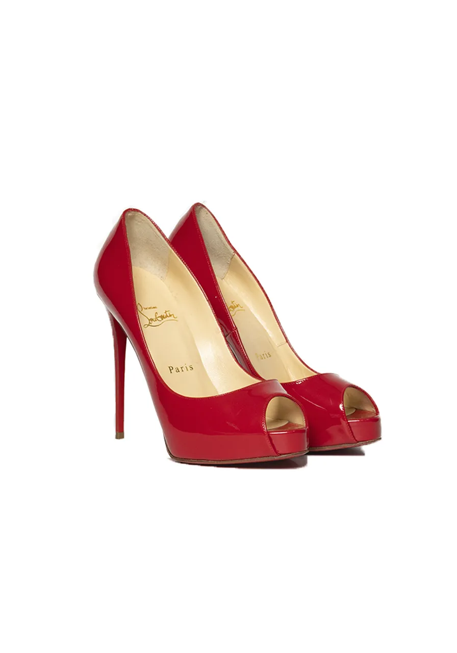 Scarpin Christian Louboutin Peep Toe 
