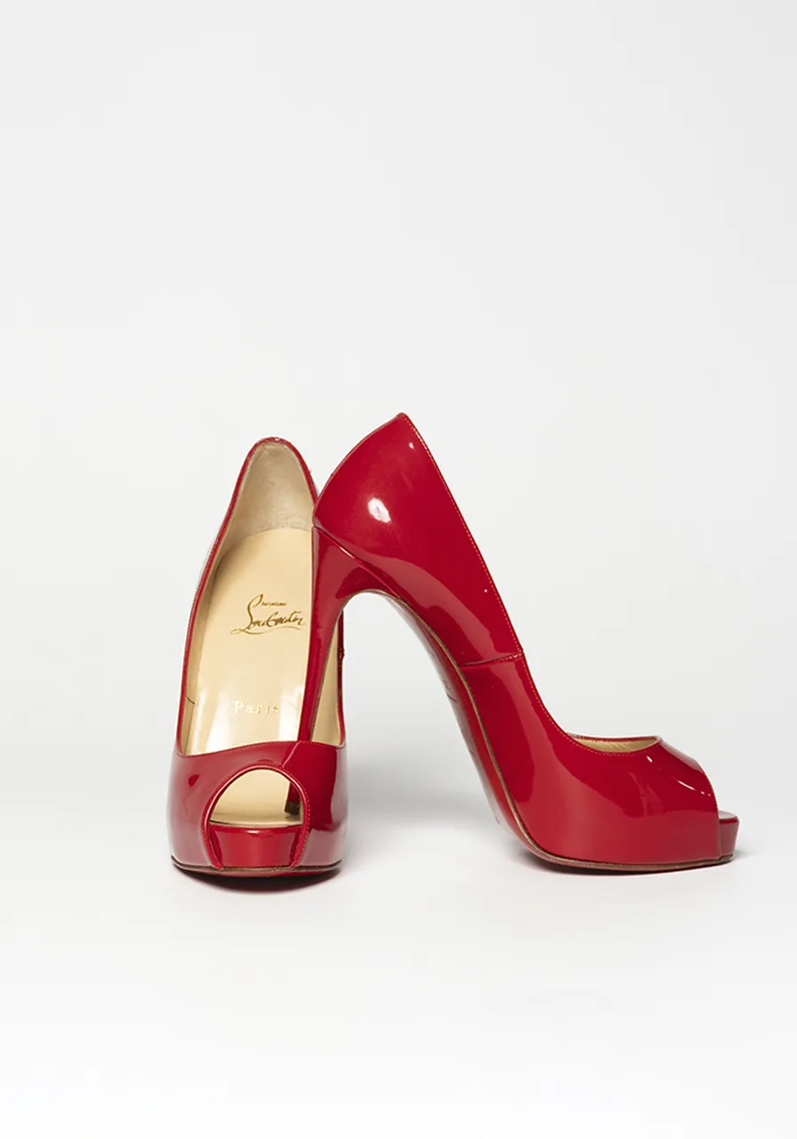 Scarpin Christian Louboutin Peep Toe 