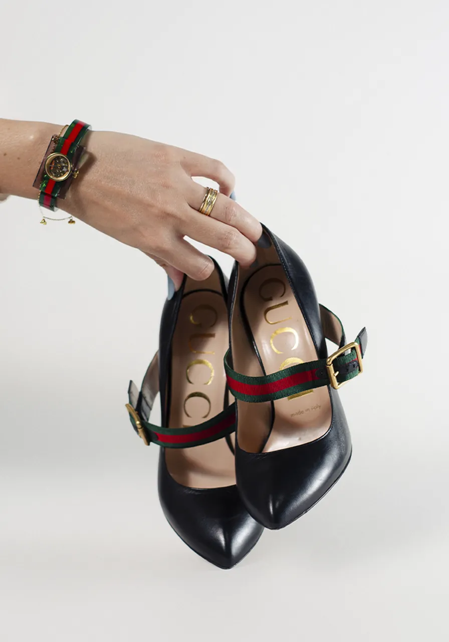 Scarpin Gucci Sylvie 
