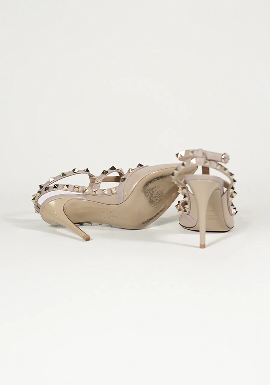 Scarpin Valentino Rockstud Caged