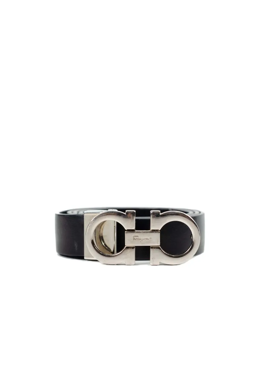 Cinto Ferragamo Belt Reversible 36 