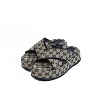 Slide Gucci Criss Cross GG  - imagem 1