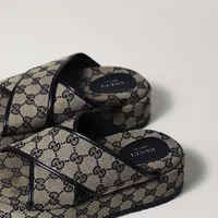 Slide Gucci Criss Cross GG  - imagem 2