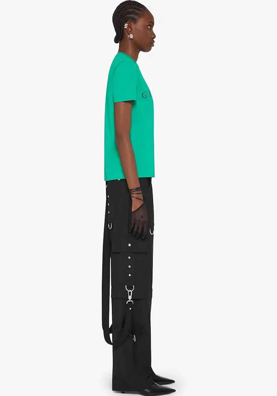 T-shirt Givenchy Rhinestone Logo