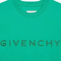 T-shirt Givenchy Rhinestone Logo - imagem 5