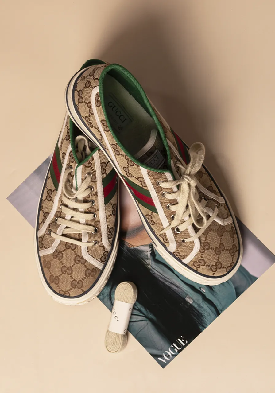 Tênis Gucci 1977 