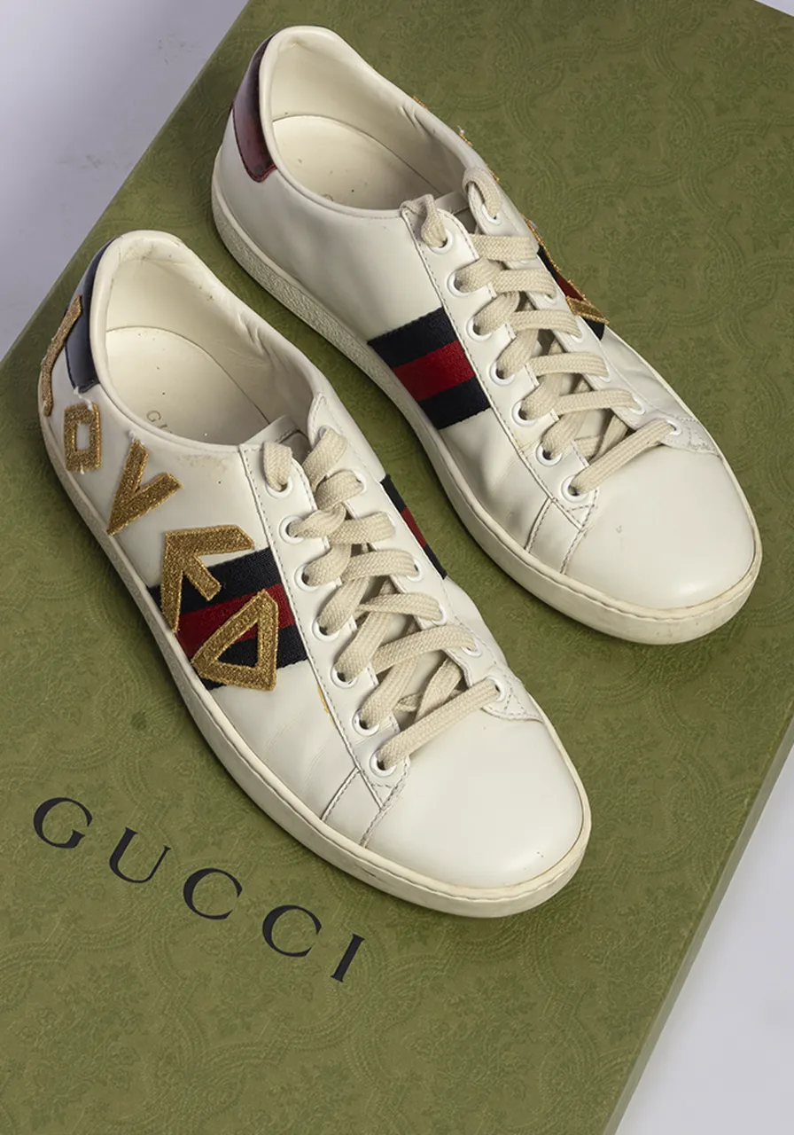 Tênis Gucci Ace Loved 