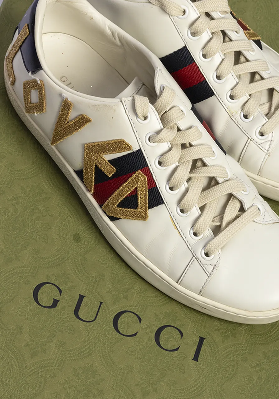 Tênis Gucci Ace Loved 